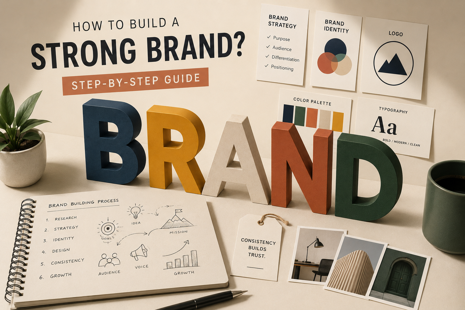 How to Build a Strong Brand? Step-by-Step Guide