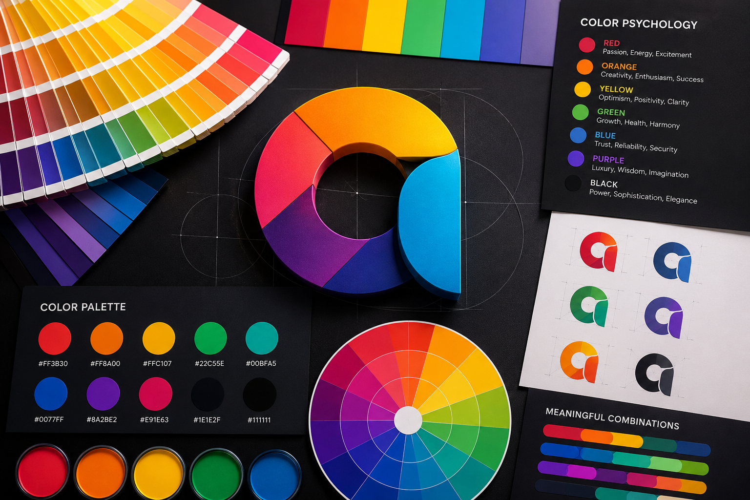 How to Choose Logo Colors: A Complete Guide to Brand Psychology